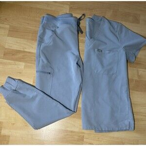 Figs Women’s Set Top Catarina, Zamora Bottom Pant Size Small